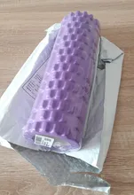 Columna de Yoga para gimnasio, rodillo de espuma para ejercicio, Pilates, Yoga, rodillo de masaje muscular, deportes musculares, rodillo de bloqueo de 30cm