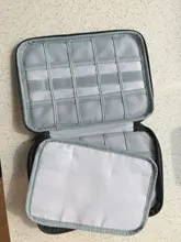 Caja organizadora de relojes de viaje con 18 ranuras para Apple Watch, caja de almacenamiento de correa de reloj, doble capa