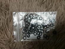 Lote de 50 unidades de anillos de goma NBR, anillo de sellado CS de 1,5mm, OD4/4,5/5/5.5/6/6, 5/7/7, 5/8/8, 5/9/9, 5/10/10, junta de sellado, arandela de anillo redondo de 5mm