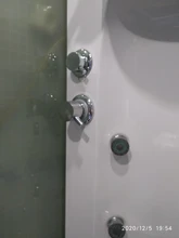 Mixing-Valve Faucet Shower-Mixer Brass Bathroom Water Outlet Tap-Cabin Center-Distance