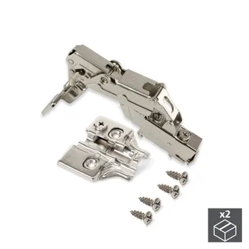 Lot of 2 hinges supercodo X91 Emuca with soft closing and supplements to screw with regulation eccentric
Lot of 2 hinges supercodo X91 Emuca with soft closing and supplements to screw with regulation eccentric