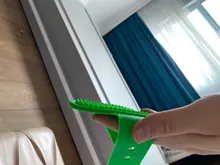 Goma blanda para perro, cepillo para el baño, masaje de limpieza, cepillo para gato, azul, rojo, verde, suministros para mascotas