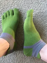 Calcetines deportivos de algodón para hombre, ropa interior para zapatillas, para hacer ejercicio, transpirables, con 5 dedos, 1 par, talla de 38 a 43