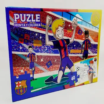 Puzzle-40-Piezas-Monta-y-Colorea- FCB 
Puzzle-40-Piezas-Monta-y-Colorea- FCB