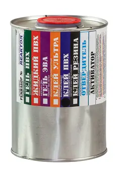 PVC glue 2 in 1: liquid latex sealant + PVC glue, dark gray, 1000 ml, Reaktor k_pvh_2v1 _ dark_gray_1000
PVC glue 2 in 1: liquid latex sealant + PVC glue, dark gray, 1000 ml, Reaktor k_pvh_2v1 _ dark_gray_1000