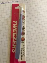 Nuevo color púrpura pinzas de acero inoxidable recto de extensión de pestañas postizas pinzas tenazas señaló Clip arte del clavo de la herramienta