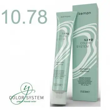 Kemon - Dye Nayo Violet Pearl 10.78 Platinum Blonde 50 ml 
Kemon - Dye Nayo Violet Pearl 10.78 Platinum Blonde 50 ml