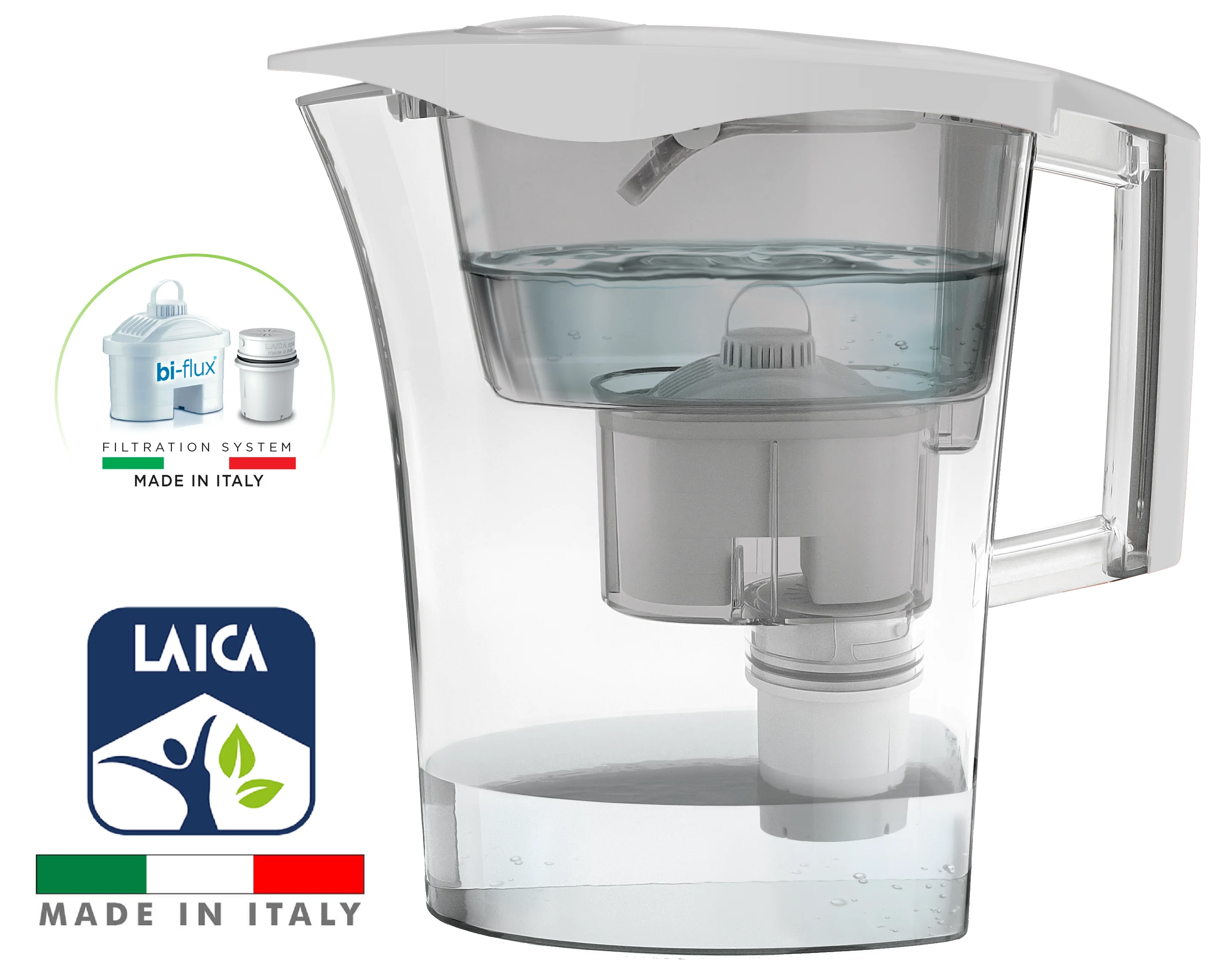 Original LAICA Germ Stop & Mikroplastik Stop Filter Jug Microplastic, Plastic, White, 3 Lt, Pack of 1 MikroPLASTIK-STOP Filter
Original LAICA Germ Stop & Mikroplastik Stop Filter Jug Microplastic, Plastic, White, 3 Lt, Pack of 1 MikroPLASTIK-STOP Filter