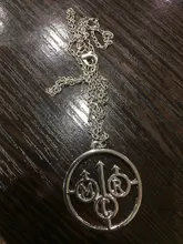 MQCHUN-collar de acero inoxidable para hombres y mujeres, banda de Rock, velo negro, collares de novias, novia, BVB Merch, Logo FOB, regalo para fanáticos