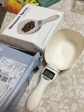 Pet Food Scale Electronic Measuring Tool For Dog Cat Feeding Bowl Measuring Spoon Kitchen
