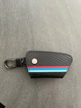 Funda de cuero para llave de Bmw, accesorios para Bmw E30, X5, E70, E91, G30, Serie 1, E90, E34, X5, E53, F31, X3, E83