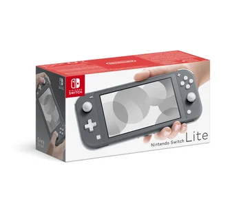 Nintendo Switch Lite system gray Nintendo Nintendo Switch (console) systems 
Nintendo Switch Lite system gray Nintendo Nintendo Switch (console) systems