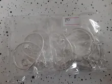 Uds.-pulsera con cierre Cadena de serpiente de langosta chapada en plata, brazalete con abalorio de corazón, apto para abalorios de agujero grande europeo, joyería DIY # PP13