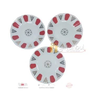 Porland Brand Porcelain Turkish Tea Saucers High and First Quality 1 - 3 - 6 Pieces Made In Turkey % Original
Porland Brand Porcelain Turkish Tea Saucers High and First Quality 1 - 3 - 6 Pieces Made In Turkey % Original