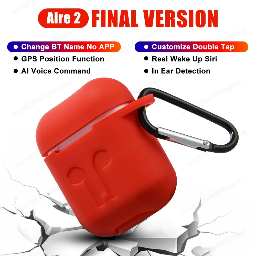 TWS AI 2 Final Version PK i100000 Wireless Headphones Change Name Noise Reduction Real Siri PK i10 i12 i200 i9000 i90000 Pro tws
TWS AI 2 Final Version PK i100000 Wireless Headphones Change Name Noise Reduction Real Siri PK i10 i12 i200 i9000 i90000 Pro tws