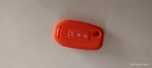 Funda de silicona para llave de coche, carcasa para renault kadjar, 3 botones