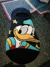 Disney GIrl-Calcetines de algodón con dibujos animados para mujer, medias invisibles de tobillo de Minnie y Mickey, Pato Donald, para verano y otoño