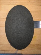 Bases de juego de 1 Uds., bases ovaladas de 170x105mm