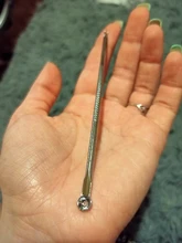 1/4 unids/pack acero inoxidable, espinillas eliminación agujas granos, acné Extractor de cabeza negra limpiador de poros de cuidado de la piel belleza herramienta