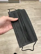 10-200 Uds máscara 3ply máscara negro cubierta de la boca para cara máscara médico boca máscara quirúrgico máscara de protección máscara Mascarilla tapa la cara