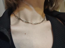 Collar de acero inoxidable Hip Hop para hombre y mujer, joyería de moda