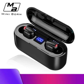 MiniBorn True Wireless Earbuds Mini Bluetooth Earphone Stereo Bluetooth 5.0 Sport Earpiece Small Invisible Headset
MiniBorn True Wireless Earbuds Mini Bluetooth Earphone Stereo Bluetooth 5.0 Sport Earpiece Small Invisible Headset