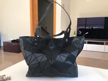 Bolso de mano con diseño de diamante para mujer, bandolera mensajero, diseño geométrico, láser, sencillo, plegable, informal, a la moda
