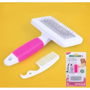 Multi-purpose Green Pink Dog Cat Comb Brush Needle Pet Hair Brush Puppy Small Dog Hair Remover Pet Beauty Grooming Tool 
Multi-purpose Green Pink Dog Cat Comb Brush Needle Pet Hair Brush Puppy Small Dog Hair Remover Pet Beauty Grooming Tool