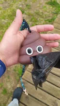 Bolsa de basura portátil para exteriores, portador dispensador de caca de perro, soporte para bolsas de almacenamiento, caja U7ED