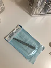 Pinzas para cejas, 1 Uds. Con cepillo para cejas, peine de acero inoxidable, pinzas de extensión de pestañas, párpados dobles, Clip para Pinzette