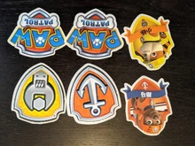 50 Uds. De pegatinas para pata de perro, PVC, grafiti, patrol, Estuche De Viaje, equipaje, coche, pegatinas impermeables