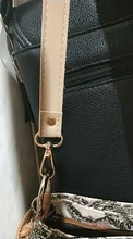 Correa de cuero PU para hombro, correa para bolso cruzado de 138cm de largo, correa de repuesto de doble capa, accesorios para bolso con hebilla DIY