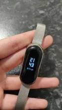 Correa Milanesa para Xiaomi Mi Band 3, 4, mi 5, pulsera de Metal de acero inoxidable para Mi Band 4, 3, mi 5