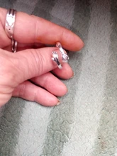 Uini-cola caliente nueva plata de ley 925 europeo y americano joyería amor abrazo retro anillo de moda tide flow anillo GN601