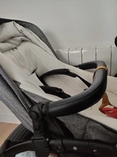 Bugaboo-reposabrazos frontal de cuero para coche, accesorios de cochecito de bebé, parachoques, reposabrazos, para Bugaboo Bee3 Bee 5