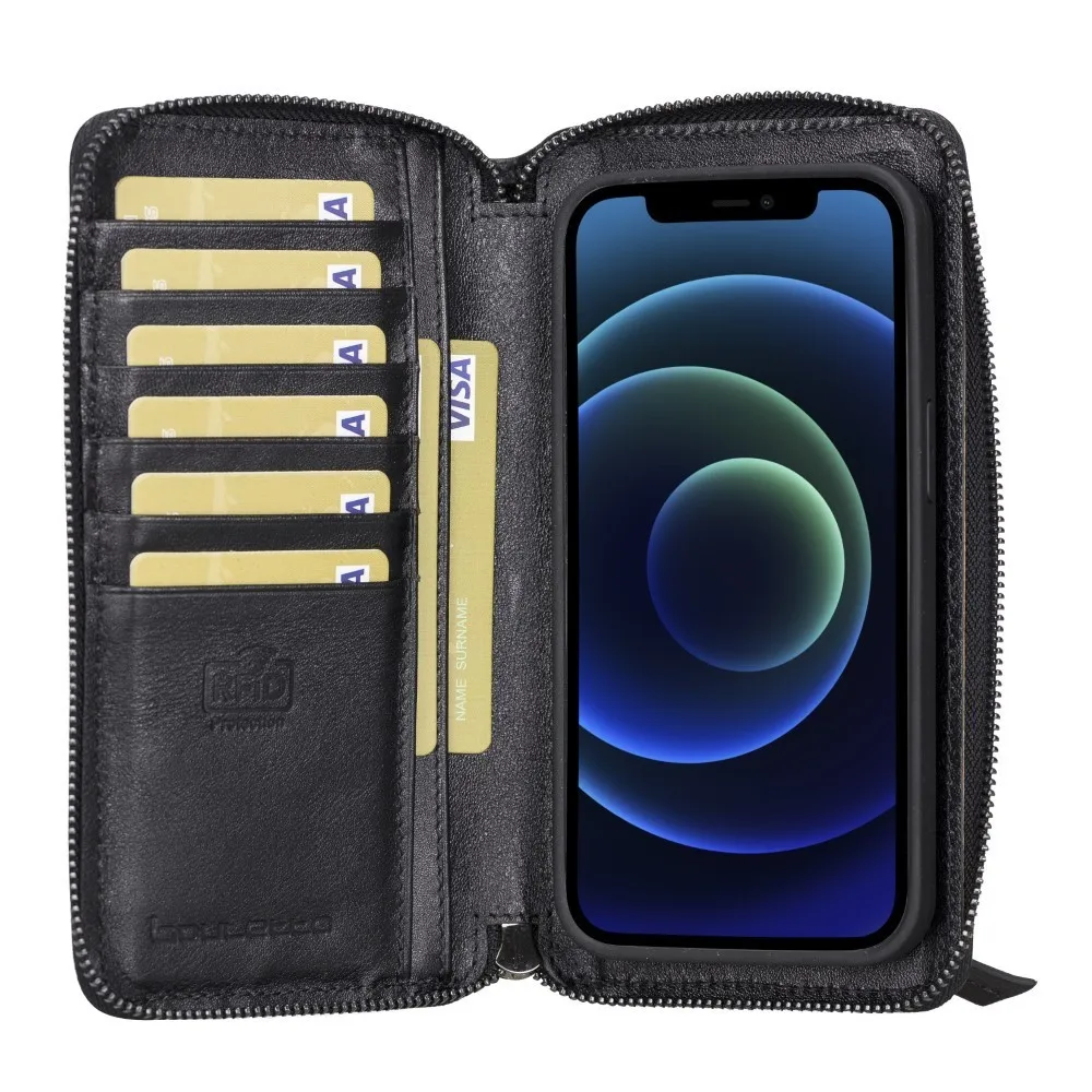 BOULETTA Pouch Genuine Leather Handmade Detachable Phone Case for iPhone 13 6.1" Rfid and Wireless Charging Compatible
BOULETTA Pouch Genuine Leather Handmade Detachable Phone Case for iPhone 13 6.1" Rfid and Wireless Charging Compatible