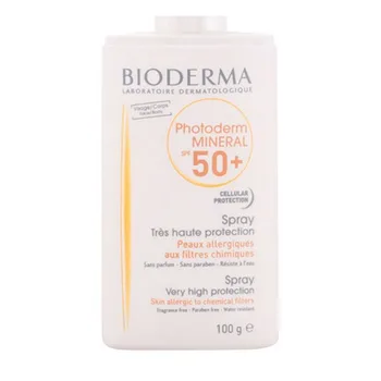 

23160 Spray sunscreen Photoderm Mineral Bioderma Spf 50 (100 ml)