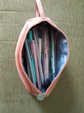 Estuche escolar, estuche disponible en 20 colores, con gran capacidad para almacenar bolígrafos, lápices y material escolar