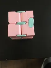 Rompecabezas cuadrado de cubo mágico infinito para niños y adultos, juguete de descompresión para aliviar el estrés, juego de mano divertido, laberinto de cuatro esquinas