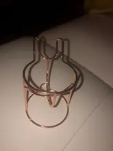 Estante de esponja para maquillaje, soporte de secado de esponja para maquillaje, soporte para esponja de Metal