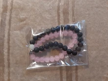 2 unids/set brillante imán par pulsera Vintage Natural piedra distancia emparejado pulsera de los amantes de la joyería de regalo de día de San Valentín