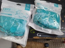 5-100 Uds Color verde KN95 FFP2 cara Mascarilla FPP2 Mascarilla reutilizable boca máscaras de protección KN 95 FFPP2 Maske de filtro