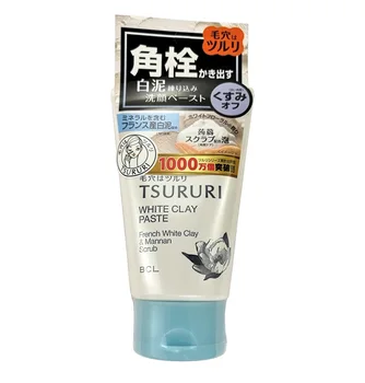 BCL scrub foam, 120 g, with white clay 
BCL scrub foam, 120 g, with white clay