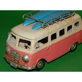 Car model van VOLKSWAGEN CAMPER HIPPIE minivan in miniature collection Vintage car scale 
Car model van VOLKSWAGEN CAMPER HIPPIE minivan in miniature collection Vintage car scale