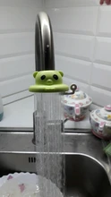 360 grados de rotación de dibujos animados agua coladores de cocina grifo agua pulverizadores calidad coladores de ahorro de agua del grifo