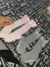 Socks Bow Summer Spring Mesh Newborn Baby Girls Kids for Christmas Winter Non-slip Terry Cotton Sokken Princess Knee High Long