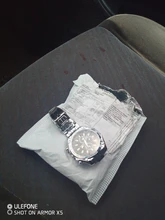 Reloj deportivo de acero inoxidable para hombre, cronógrafo de pulsera informal, de lujo, plateado, a la moda, 2021