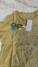 Blusa de algodón con manga abombada para verano, camisa bordada de talla grande con volantes para mujer