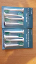 4/8 Uds cabezales de cepillo de dientes eléctrico HX6014/13 para PHILIPS número HX6930 HX6730 HX6530 HX9342 Sonicare R710 RS910 RS930 HX6781