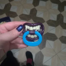 Chupete de silicona para bebé, mordedor de pezón falso para bebés pequeños, encías para bebés, chupete reforzado, regalos de cumpleaños y Halloween